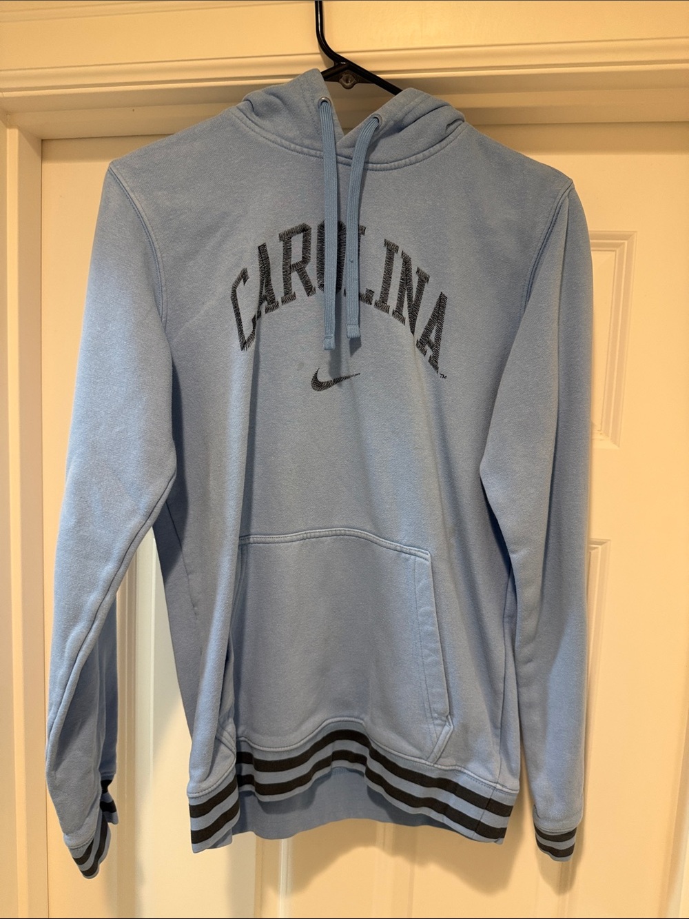 Nike Light Blue 'Carolina' Pullover Hoodie